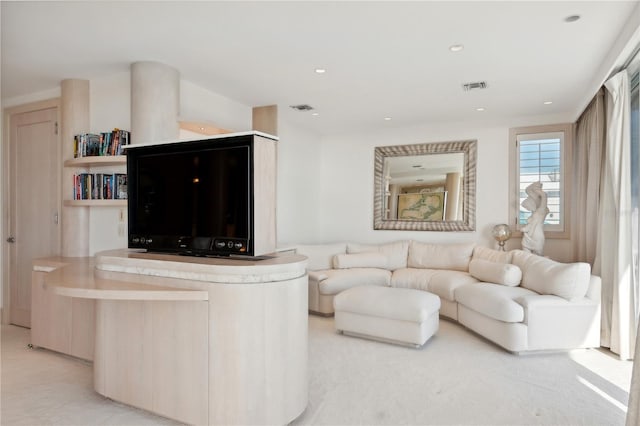 648 Beach Rd, Sarasota, FL 34242 - living room featuring recessed lighting