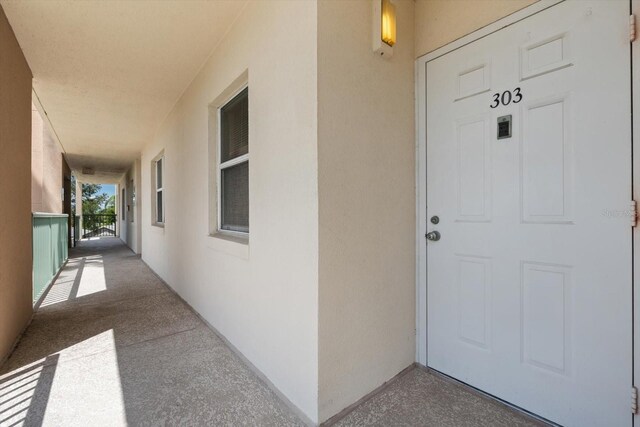 view of property entrance