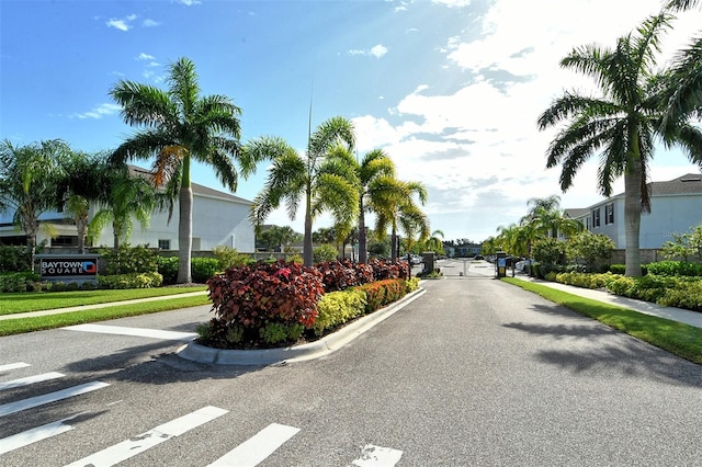 view of road