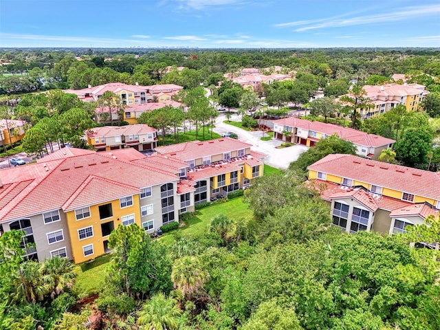 birds eye view of property featuring a residential view