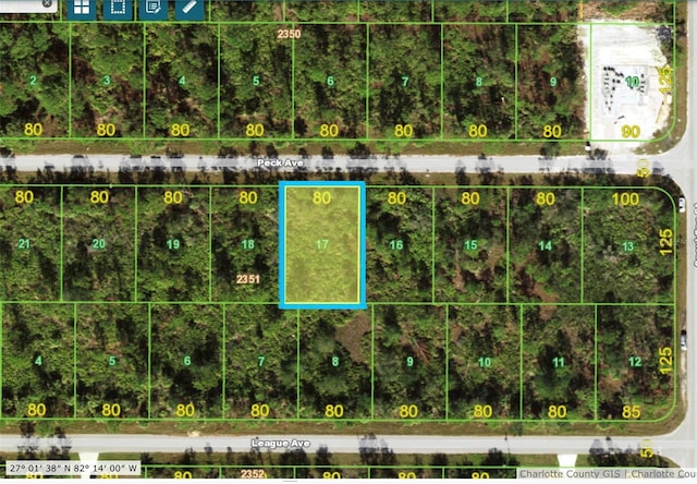 13137 Peck Ave, Port Charlotte FL, 33953 land for sale