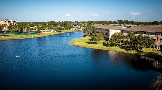 water view with a residential view