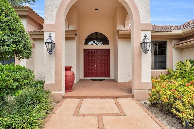 view of property entrance