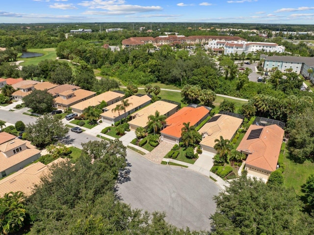 bird's eye view featuring a residential view