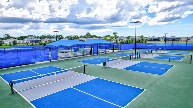 view of sport court