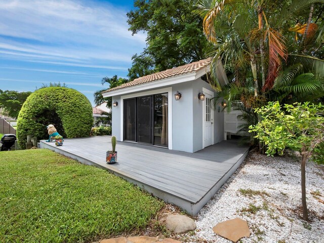 1400 Quail Dr, Sarasota, FL 34231 - view of outdoor structure with an outdoor structure