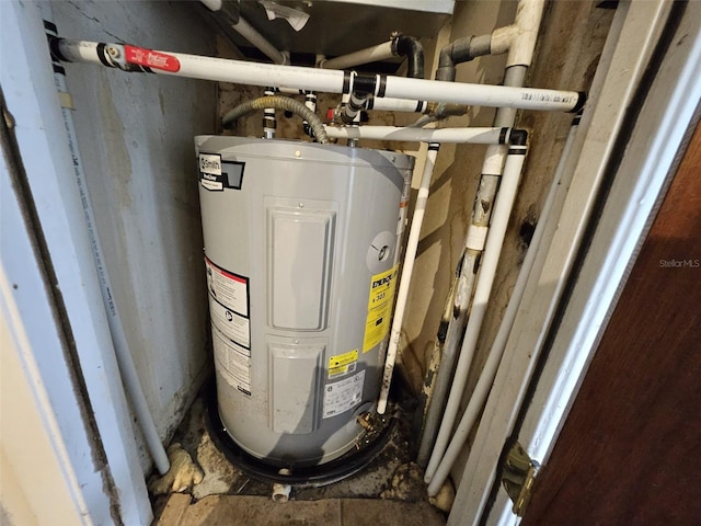 utilities featuring water heater