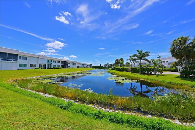 property view of water