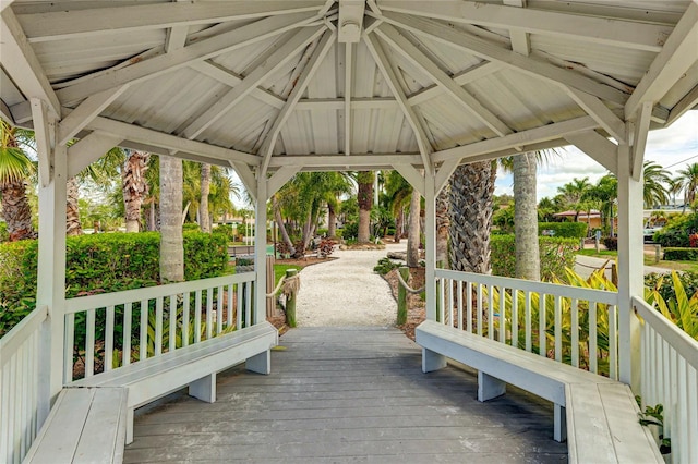 surrounding community featuring a gazebo