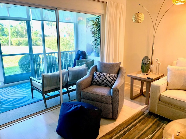 8630 Midnight Pass Rd Unit 103A, Sarasota, FL 34242 - living area featuring dark wood-style floors