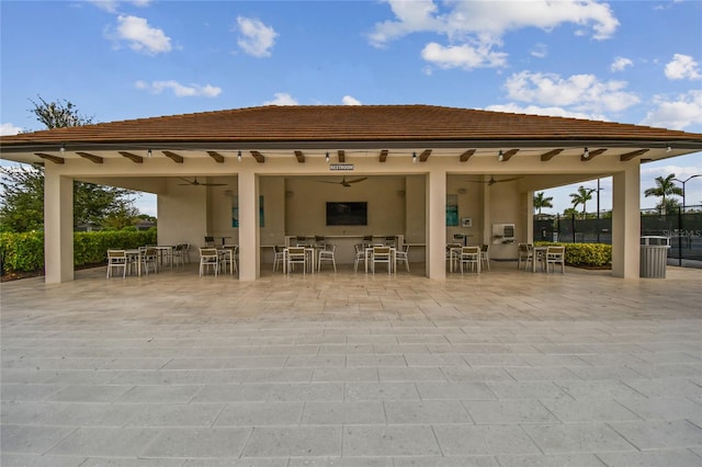 exterior space featuring a patio area