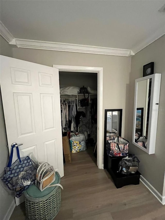 view of closet