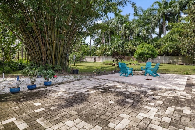 view of patio