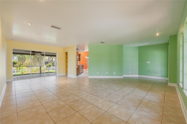 13460 Marquette Blvd, Fort Myers, FL 33905 - unfurnished room featuring light tile patterned floors, baseboards, and visible vents