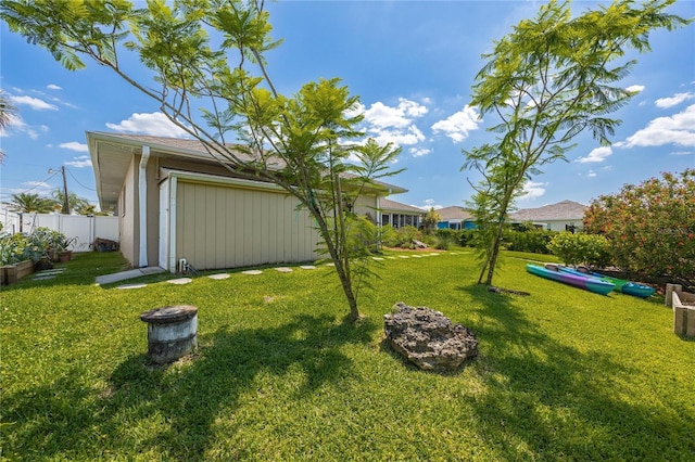 13460 Marquette Blvd, Fort Myers, FL 33905 - view of yard featuring fence