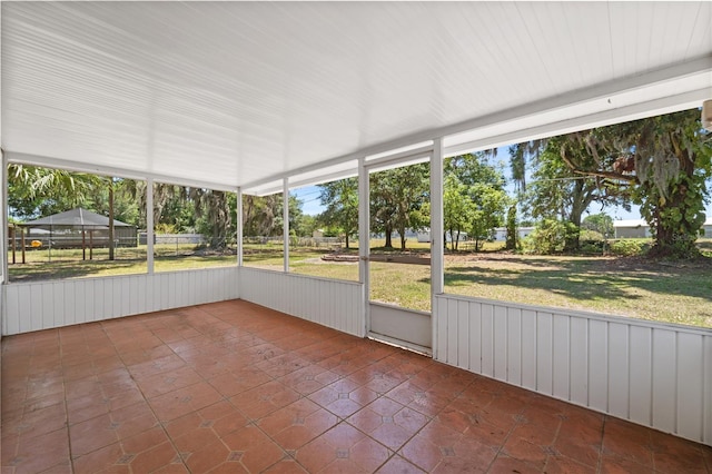 3240 Flamingo Ln, Mulberry, FL 33860 - unfurnished sunroom with plenty of natural light