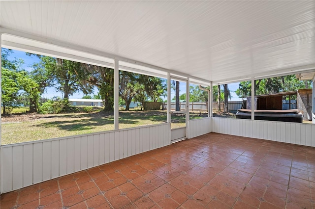 3240 Flamingo Ln, Mulberry, FL 33860 - view of unfurnished sunroom