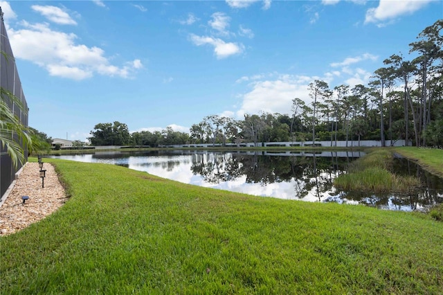 property view of water