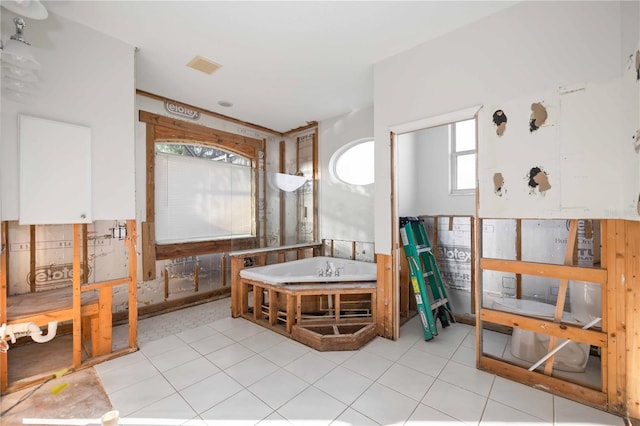 bathroom featuring tile patterned floors