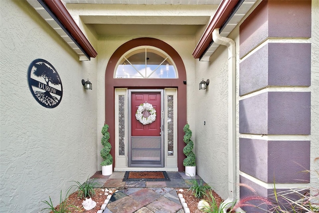 view of entrance to property