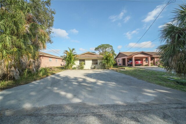 view of ranch-style house