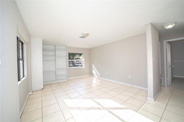 view of tiled empty room