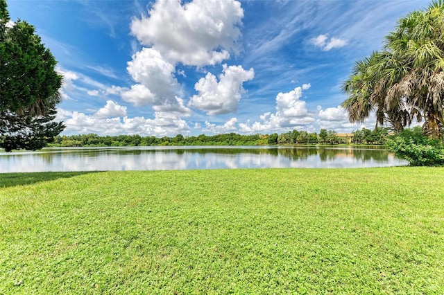 property view of water