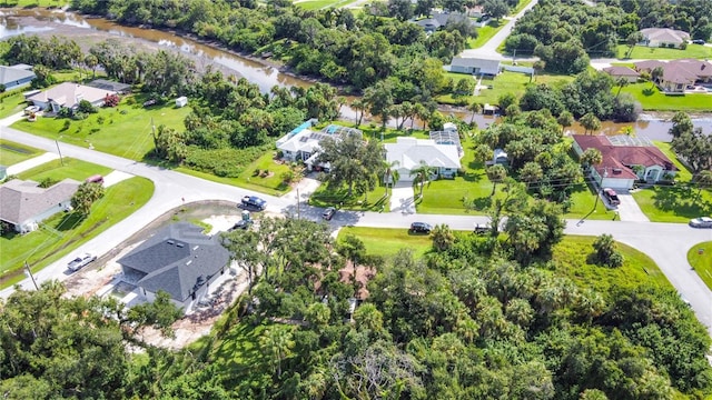 drone / aerial view featuring a residential view