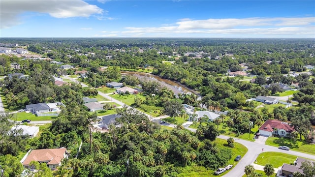 bird's eye view featuring a residential view