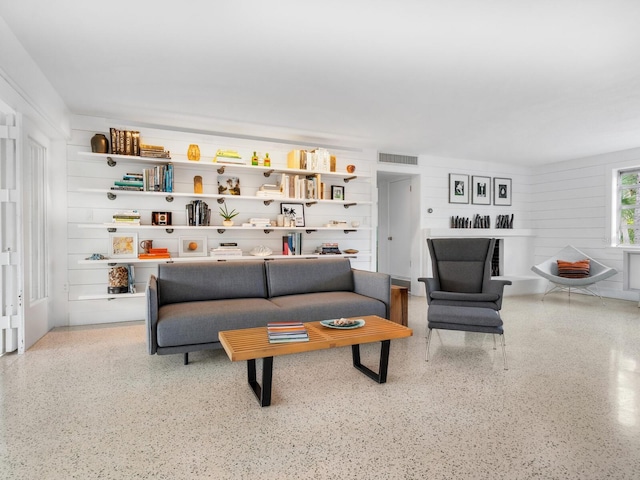 7665 Sanderling Rd, Sarasota, FL 34242 - living room with speckled floor