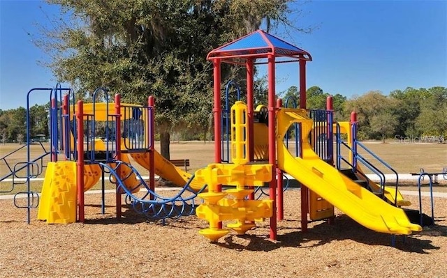 view of play area