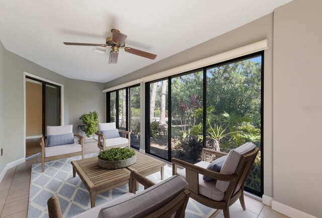 3601 Quail Hollow Ln, Bradenton, FL 34210 - sunroom with healthy amount of natural light