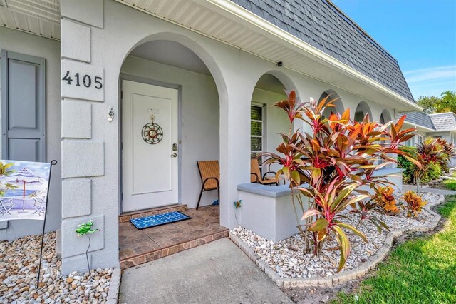 view of entrance to property