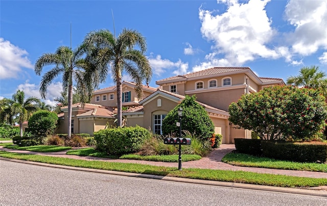 view of mediterranean / spanish house