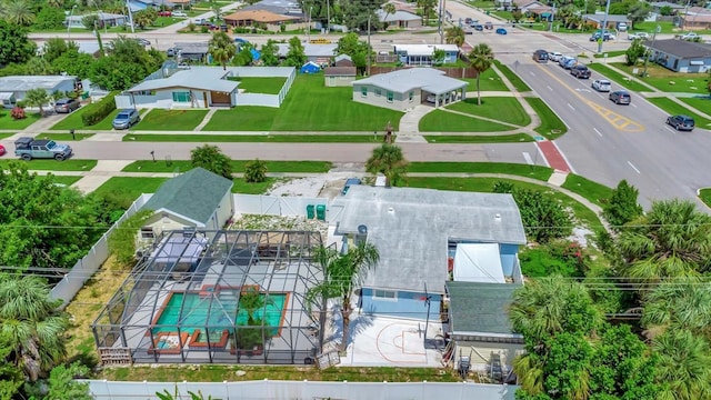 bird's eye view