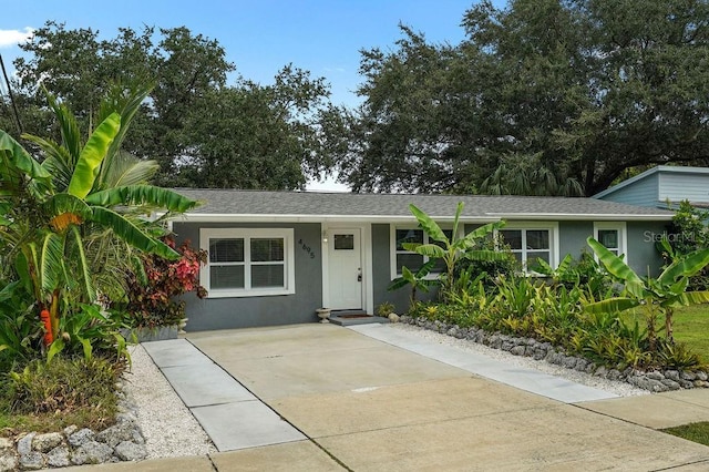 view of ranch-style house