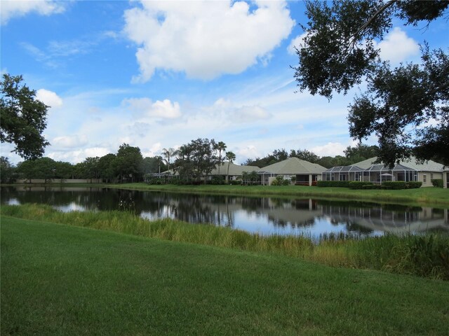 view of water feature