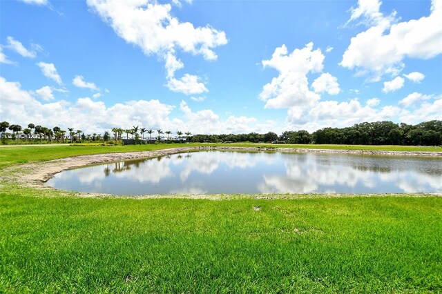 view of water feature