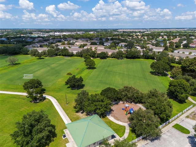 drone / aerial view