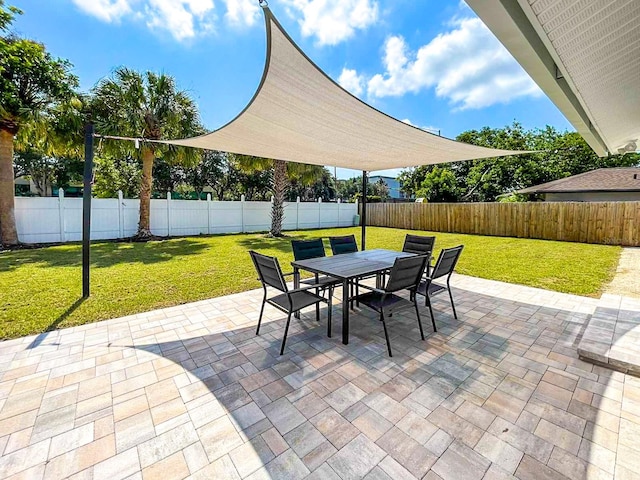 view of patio