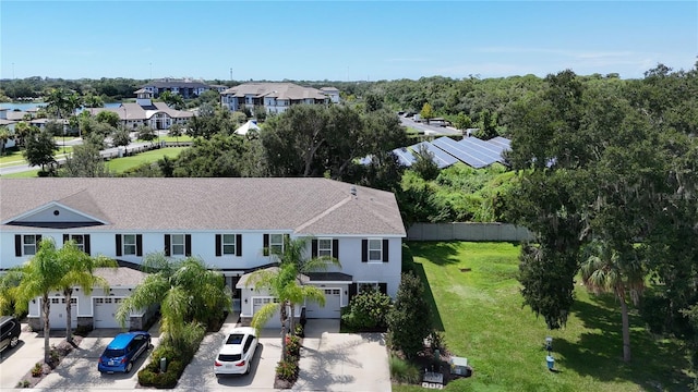 birds eye view of property featuring a residential view