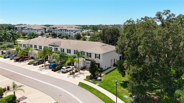 drone / aerial view featuring a residential view