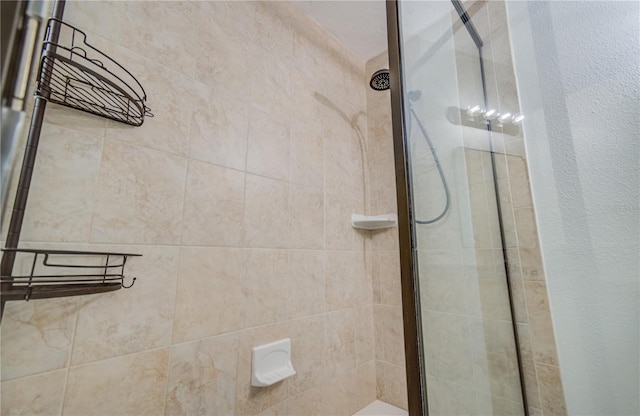 bathroom with walk in shower