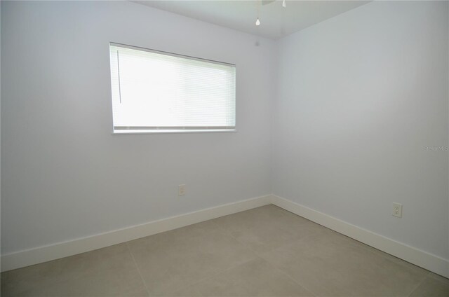 view of empty room