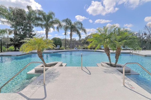 view of swimming pool