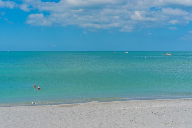 4995 Pepperwood Pl, Venice, FL 34293 - property view of water featuring a beach view