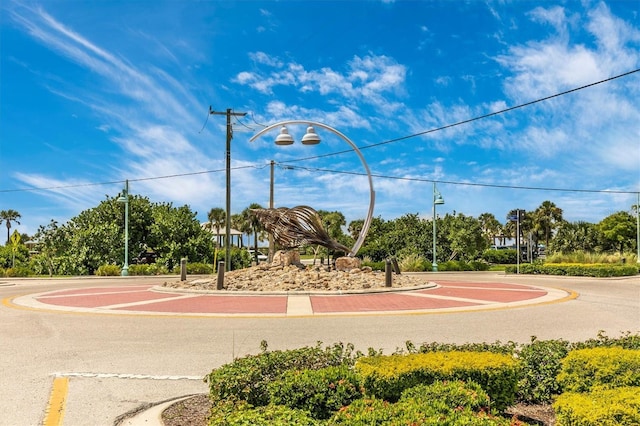 view of basketball court