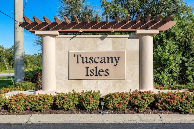 8798 Tuscany Isles Dr, Punta Gorda, FL 33950 - view of community / neighborhood sign