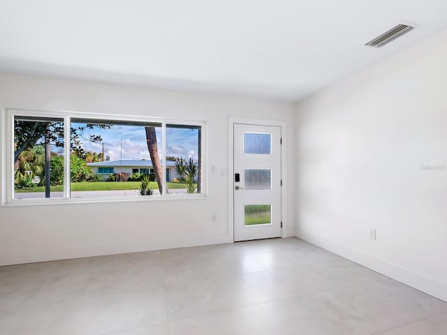 interior space with a wealth of natural light