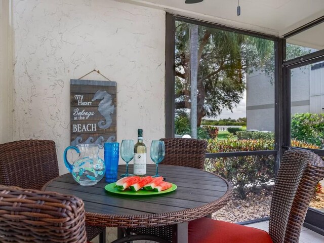 6157 Midnight Pass Rd Unit A51, Sarasota, FL 34242 - view of sunroom